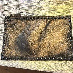 Valentino black clutch